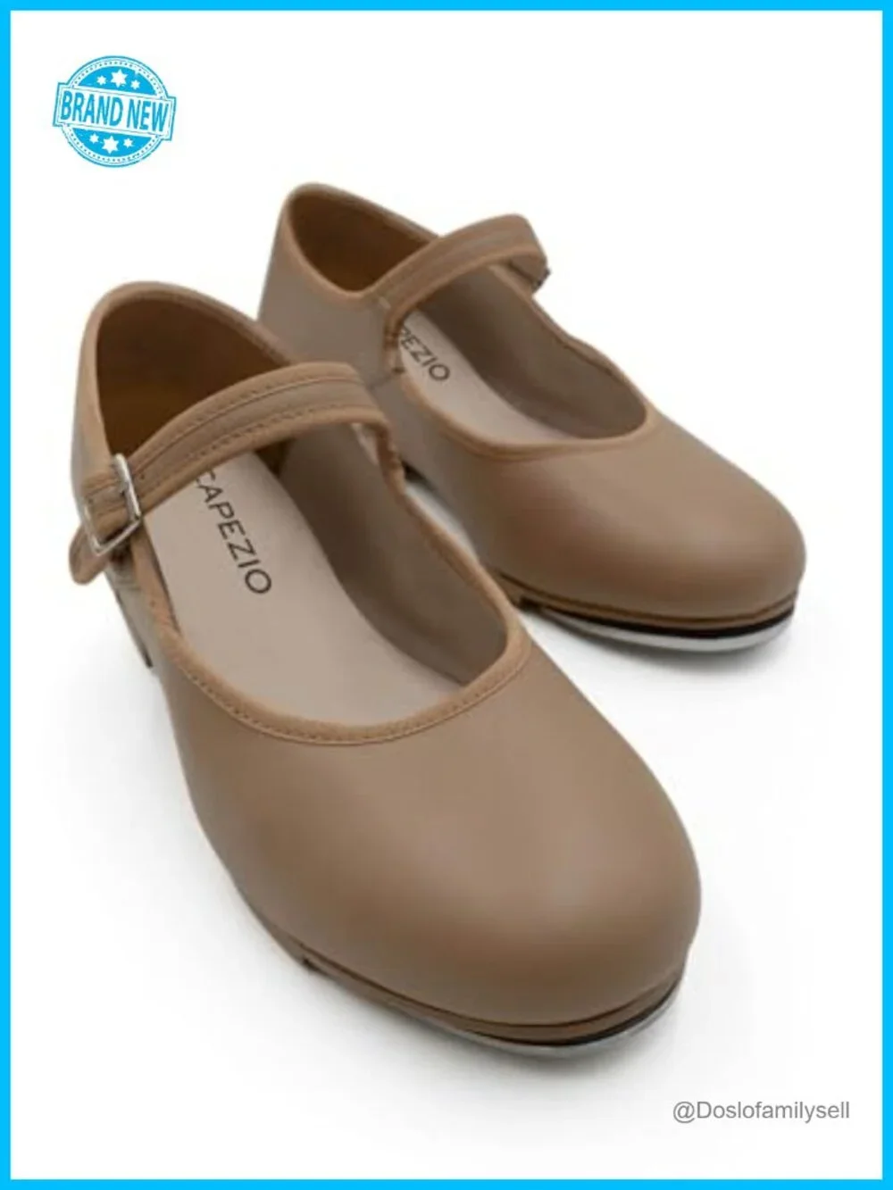 Capezio 3800 Tap Shoe Mary Jane Strap Buckle Dance